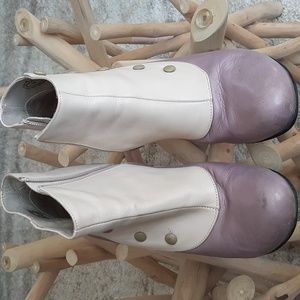 Fluevog size 10 Ida Clark leather ankle boot